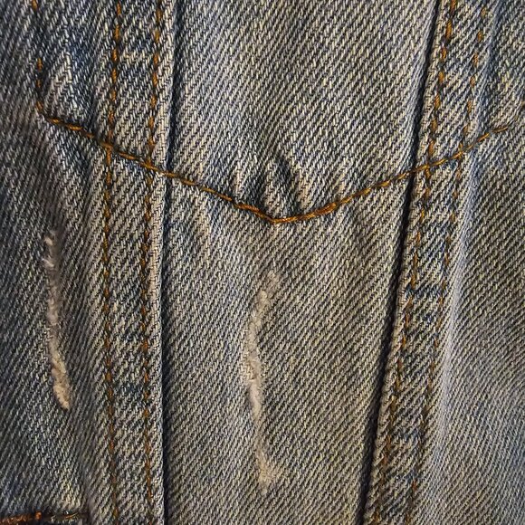 Ladies Jean Jacket Size Medium - Picture 5 of 8